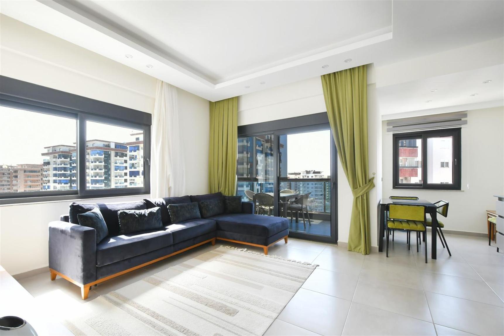 Gokgur 2-bedroom For Rent, 400 Meters From The Sea, Mahmutlar, * Alanya